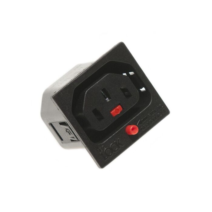 IEC Lock 3P Hun Chassis, Sort