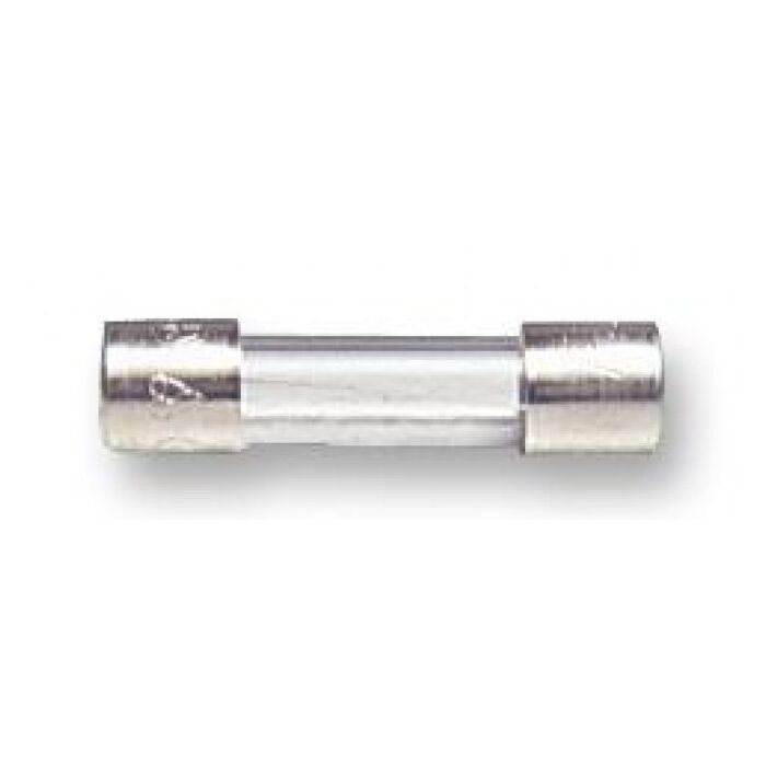 Sikring 1,6A, 5x20mm, 250V, Flink, Glas
