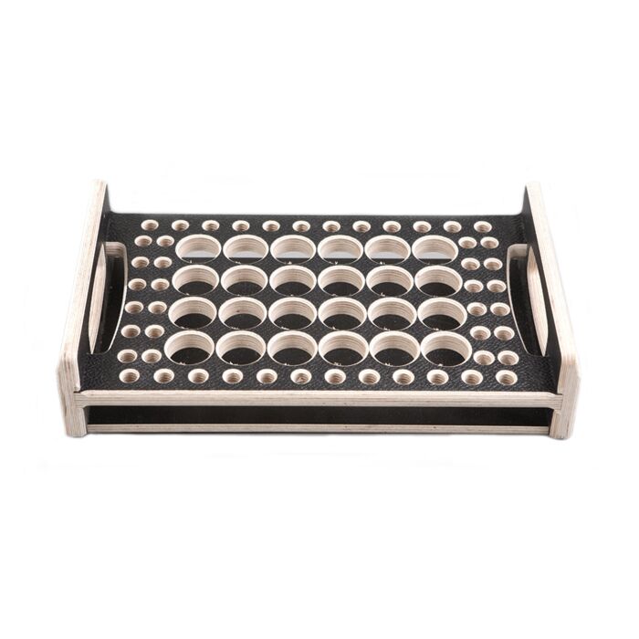Bakke med plads til 24 æg og 48 truss pins