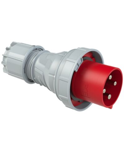 4P CEE Stik - 125A, Han, Rød