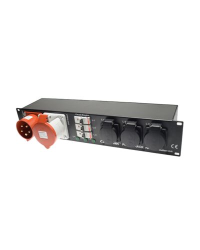 Contrik Rack Power CEE32 5P -> 3x Schuko, 6x PowerCON TRUE1