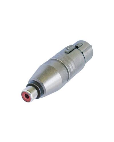 Neutrik NA2FPMF Adaptor 3P XLR Hun -> RCA / Phono Hun
