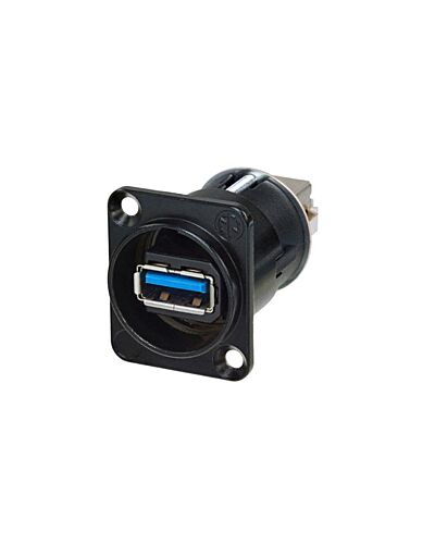 Neutrik NAUSB3-B USB A -> B / USB B -> A - Chassis Connector