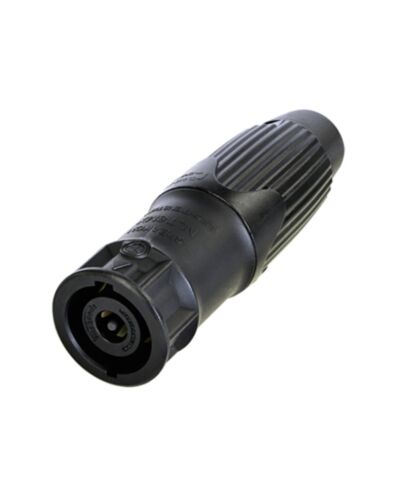 Neutrik NLT8MXX-BAG 8P Speakon kabelstik, Han, Sort