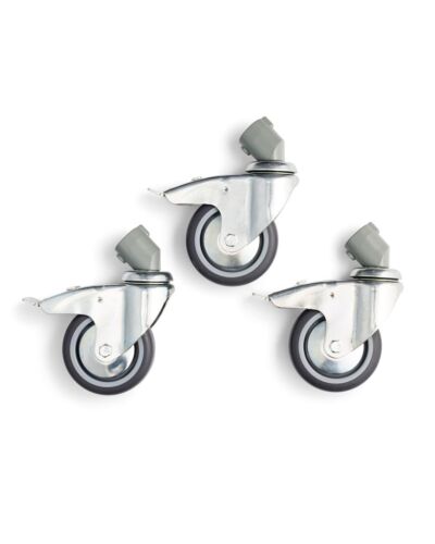 Manfrotto 110G Hjulsæt M/Bremse (3 stk.)