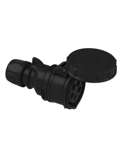 5P CEE Stik - 16A, Hun, Sort, IP67
