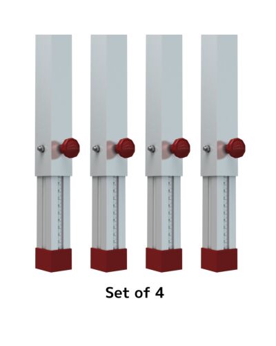 DURASTAGE Vario Podieben Set 60-100cm (4 stk)