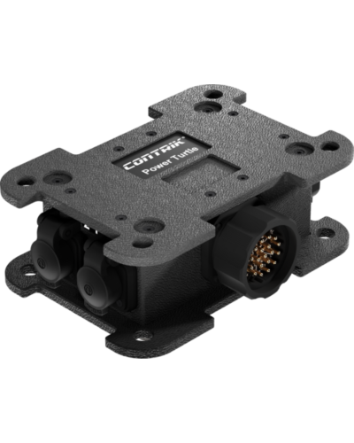 Contrik Turtle stikplanke Socapex19 -> 6x Powercon True1