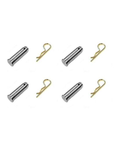 PIN Ø20 x 64mm + 3mm R-Clips - Sæt af 4