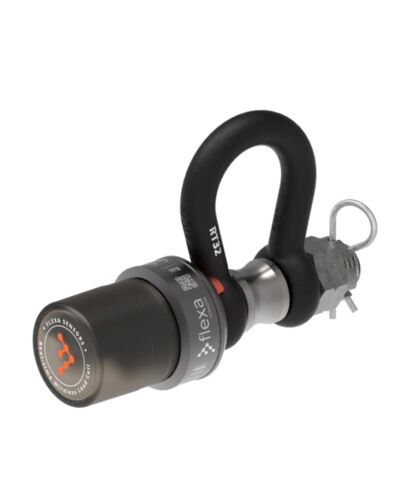 Litec - Flexa Sensors - Real-Time - Wireless Load Cell - 3.25t Shackle Version - Black