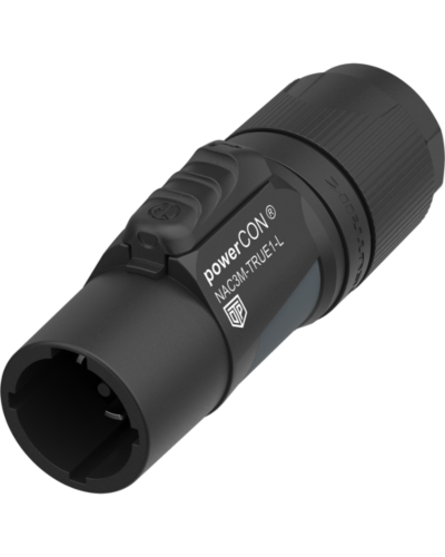 Neutrik NAC3M-TRUE1-L Powercon True1 Kabelstik han, 16A, IP65, Large, Ø10-16 mm