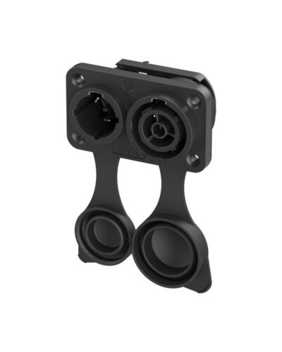 Neutrik PowerCON True1 Chassisstik Han+Hun, 16A, IP65, airtight