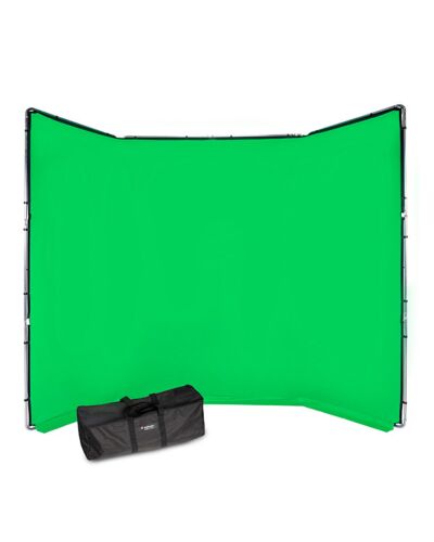Manfrotto Chroma Key FX 4x2.9m Baggrunds Kit - Grøn - B-stock