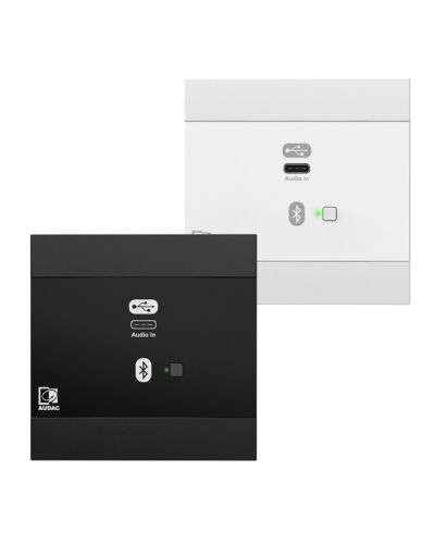 AUDAC NWP400 Network Audio input panel - USB Type-c + BT