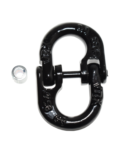 Samleled 1,12T for 6mm kæde, sort