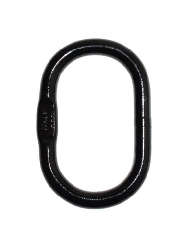 Master link / Ovalring 1,6T, Ø13, Sort