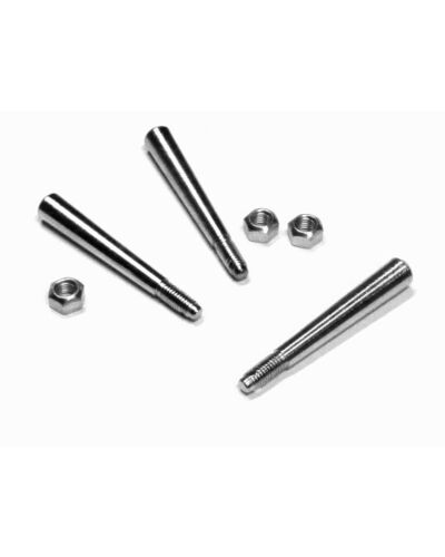 Litec Pin med gevind og møtrik (Sæt med 12 stk.), 95mm