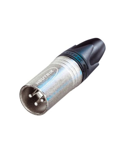 Neutrik NC3MXX 3P XLR Kabelstik - Han, Blank