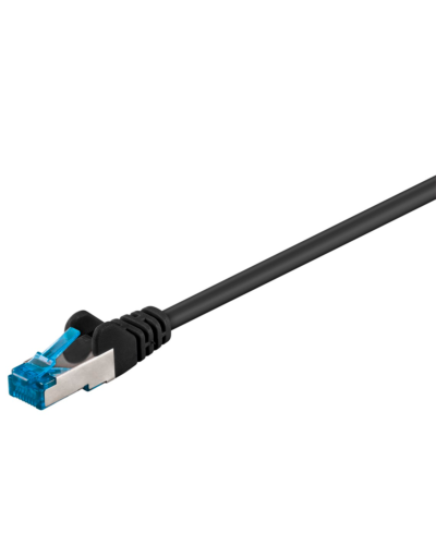 Patch Kabel - 0,5-30m, RJ45, CAT6A, Sort