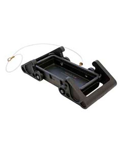 ILME CHC-16-G-4 16P Låg - 2 Bøjler med Gummipakning, Sort