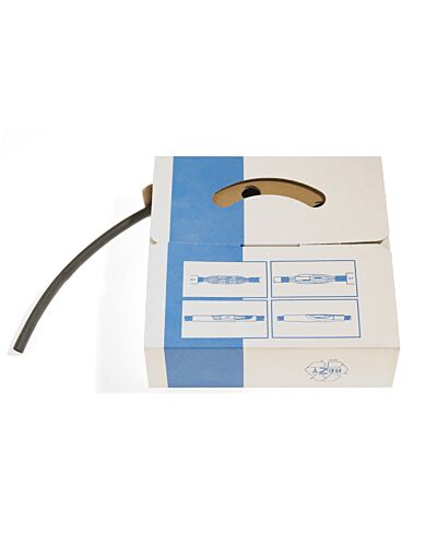 Krympeflex - Sort, 6,4 mm i box uden lim