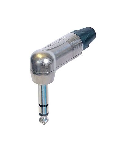 Neutrik NP3RX Jackstik Stereo Vinkel Han, Blank, 1/4, 6,3 mm