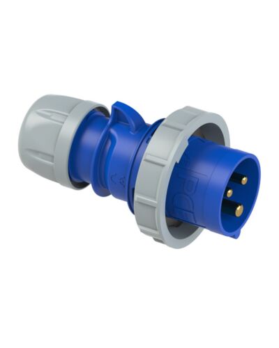 3P CEE Stik - 16A, Han, Blå, IP67