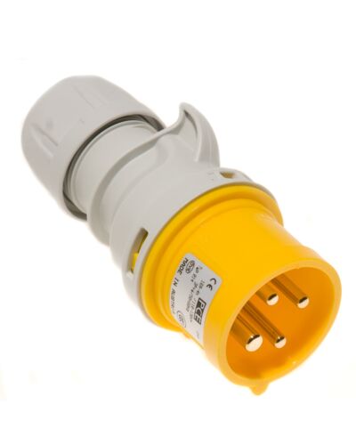 4 Polet CEE Stik - 16A, Han, Gul