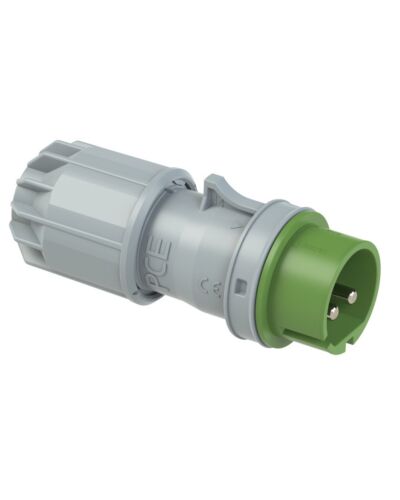 2P CEE Stik - 32A, Han, Grøn, IP44, TWIST