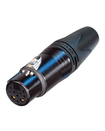 Neutrik NC10FXX-14-B 8+2 Pol XLR kabelstik, Hun