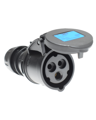 3P CEE Stik - 16A, Hun, Sort