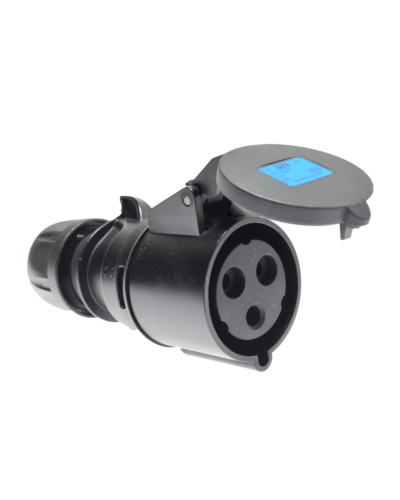 3P CEE Stik - 32A, Hun, Sort