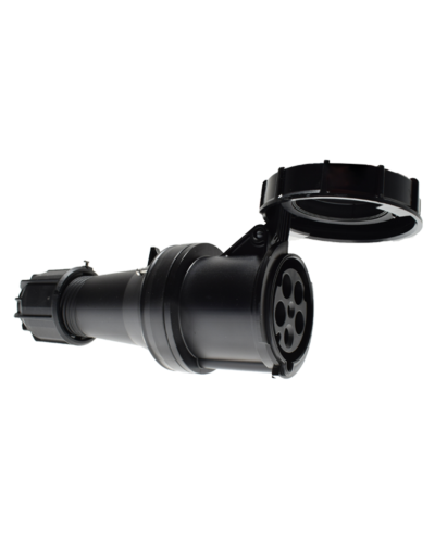 5P CEE Stik - 63A, Hun, Sort