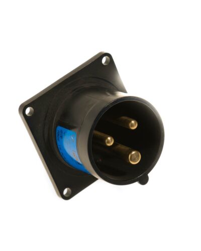 3P CEE Chassis - 16A, Han, Sort, 56 x 56mm