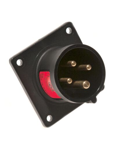 4 Polet CEE Chassis - 16A, Han, Sort