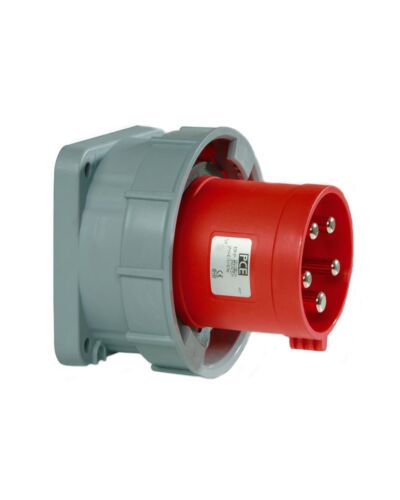 5P CEE Chassis - 125A, Han, Rød, 120 x 120mm