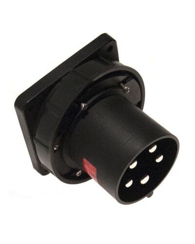 5P CEE Chassis - 125A, Han, Sort
