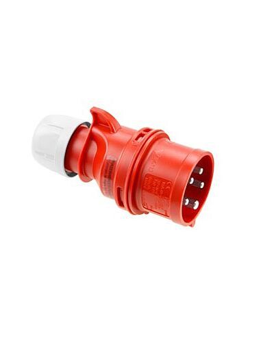 5P CEE Stik Fasevender - 16A, Han, Rød