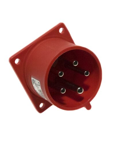 5P CEE Chassis Fasevender - 32A, Han, Rød, 70 x 70mm