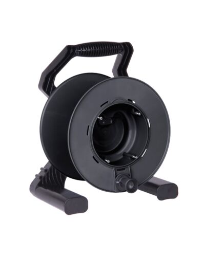 PCE XREEL 250 Kabeltromle, Sort - Uden Stik & Kabel