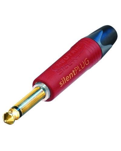Neutrik NP2X-AU-SILENT Jackstik, Han, Silent switch, 1/4, 6,3mm