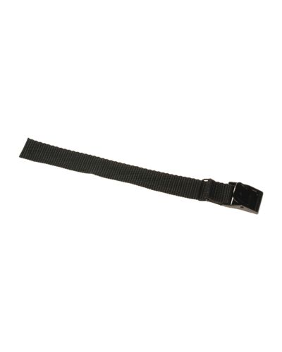 Strop - 25cm x 25mm - Sort