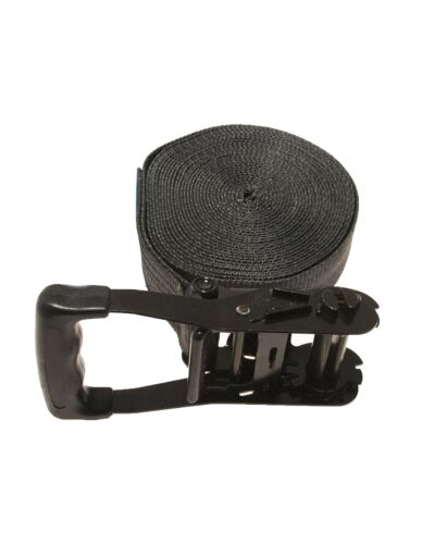 Spanset / Spændebånd - Endless 50 mm x 10 m 5T - Sort Håndtag