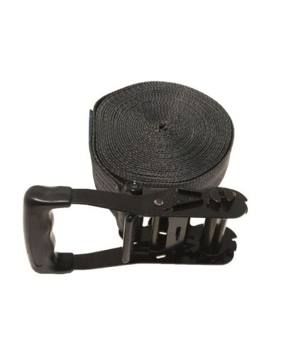 Spanset / Spændebånd - Endless 35 mm x 10 m 2T - Sort Håndtag