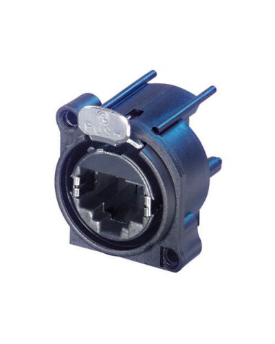 Neutrik NE8FAH XLR RJ45 Hun Chassis, Plast, vinkel