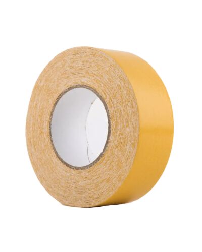 Hvid dobbeltklæbende Tape (50mm x 25m)