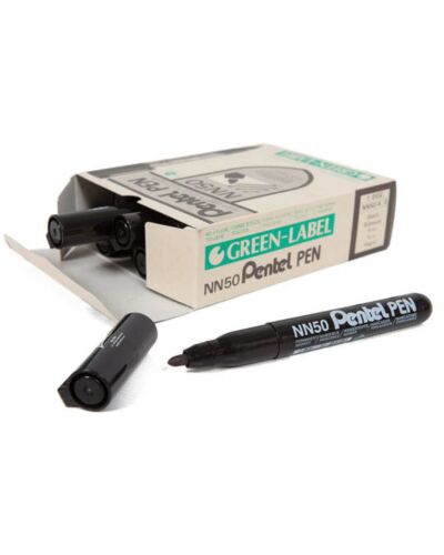 Flightcase Label Tusch NN50 Sort (1 stk.)