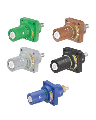 Powerlock Stik - 400A / 1000V Han/Drain – For Panelmontering