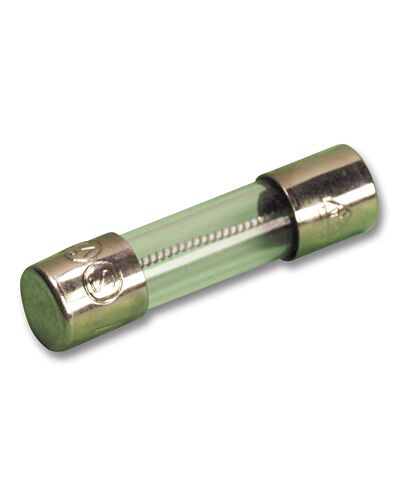 Sikring 100MA, 5x20mm, 250V, Træg, Glas