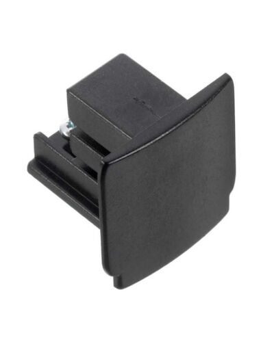 XTS 41-2 Endestykke, 3-faset strømskinne, sort